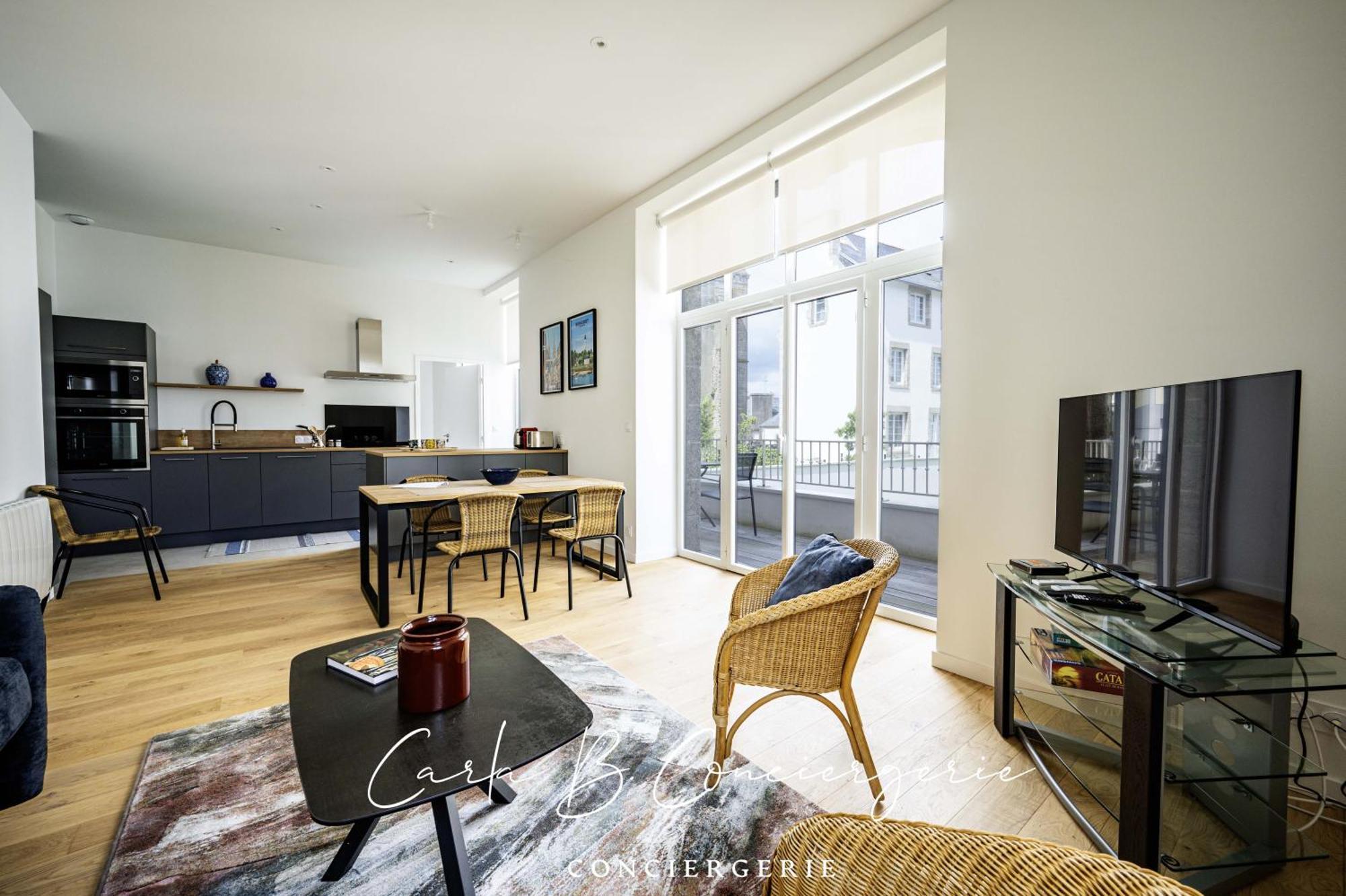 Апартаменти L'Ecrin Concarneau 4 Personnes Екстер'єр фото